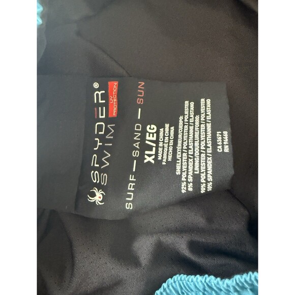 Spyder Men's Swim Shorts, Blue, Size XL Wear Present - Picture 8 of 14